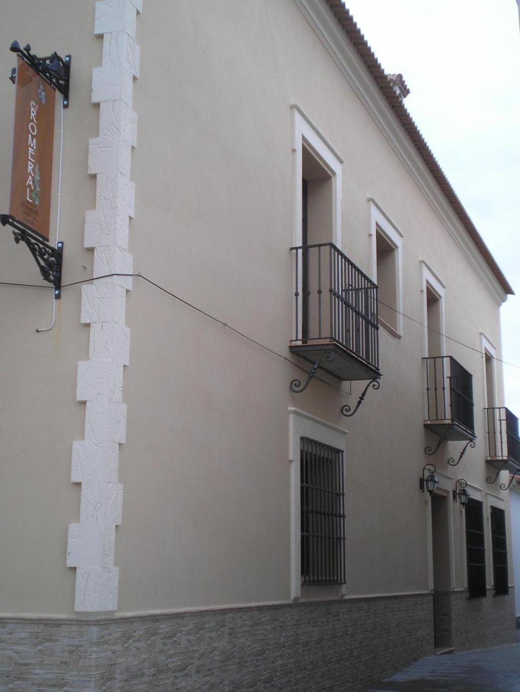 Hotel El Romeral Almadén de la Plata Exterior foto